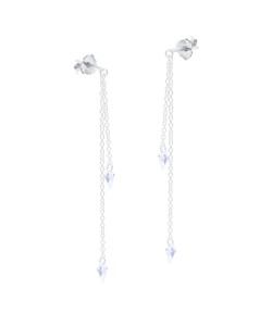 Dangling Chain Silver Earring STC-2222